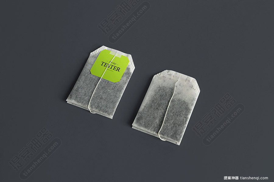 简约高清茶包组样机素材