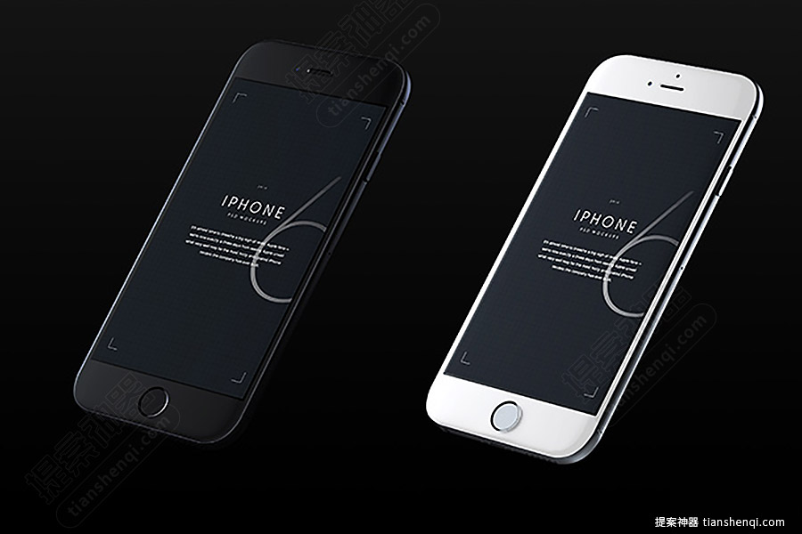 高清场景iPhone6样机素材