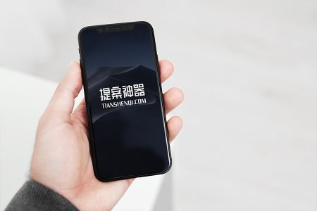 高清手拿iPhoneX近距离展示细节样机素材
