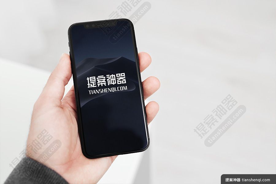 高清手拿iPhoneX近距离展示细节样机素材