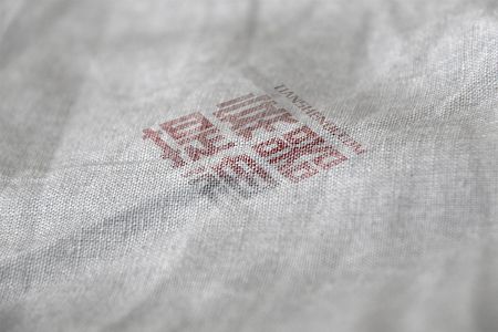 高清针织触感印刷logo样机素材